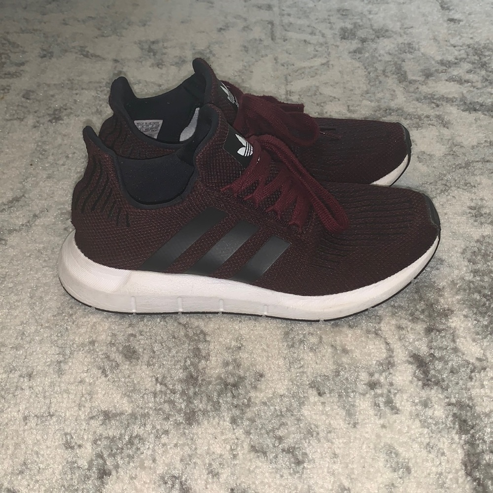 Maroon Adidas Swift Run